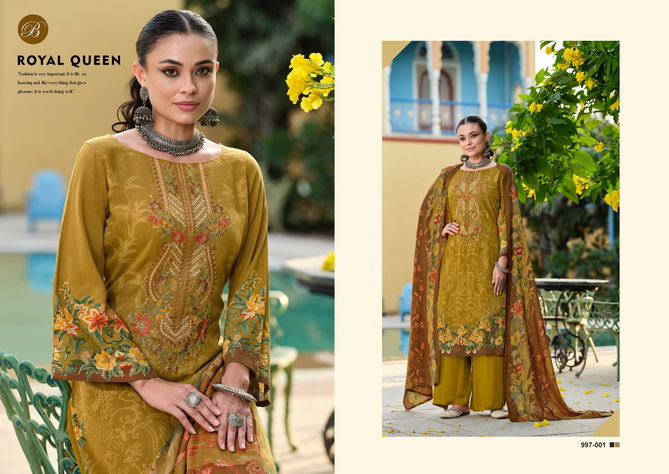 Riwayat Vol 8 By Belliza Viscose Rayon Printed Dress Material Wholesale Online